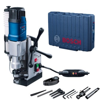 Bosch GBM 50-2 Masina de gaurit, 1200W + valiza + suport de gaurit + accesorii - 3165140937672