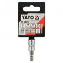 Bit hexagonal Yato YT-04372, 5mm cu adaptor 1/4, 37mm, Cr-V