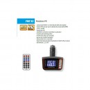 Modulator FM cu bluetooth, Sal FMT 32, redare MP3, telecomanda, ecran LCD