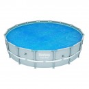 Prelata solara pentru piscina rotunda Bestway 58253, pentru diametru 4.62 m