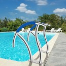Set 2 Balustrade pentru piscine din Inox, Vivatechnix dimensiune 76.2 x 76.2 cm, Capacitate 170 kg