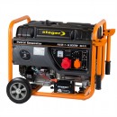 Stager GG 7300-3EW generator open-frame 5.8kW, trifazat, benzina, pornire electrica - 6960270420240