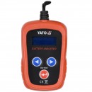 Tester baterii auto 12V, Yato YT-83113, LCD, 200-1200A