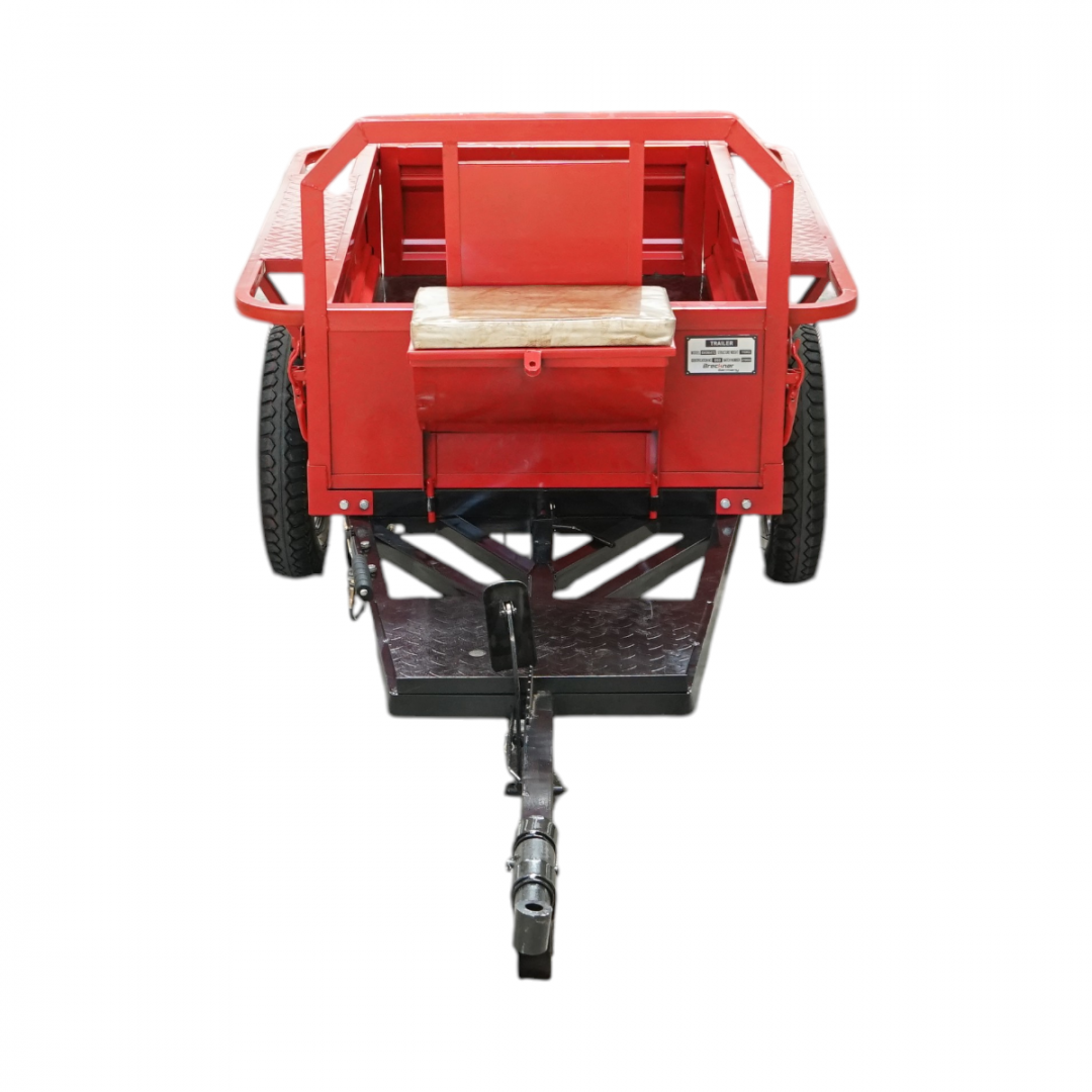 Remorca motocultor 500kg, basculabila manual, bena 1400x800x300mm, roti ...