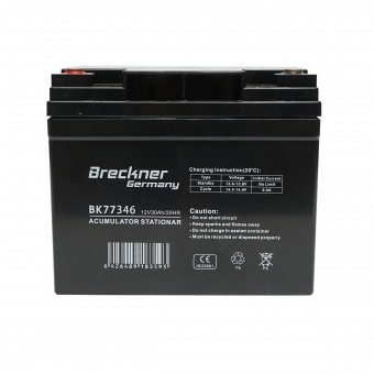 Acumulator 12V, 30Ah, 20HR Breckner Germany