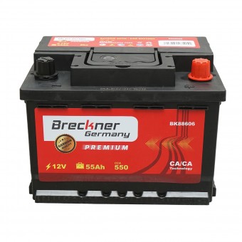 Acumulator, baterie auto 55Ah, 500A, 12V 