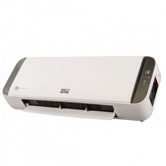 Aeroterma de perete ceramica, Telecomanda, 0 / 1000 W / 2000 W, LCD, Termometru, Timer, Oscilatie