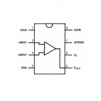 AMPLIFICATOR AUDIO DE JOASA TENSI 4/12V,325MW