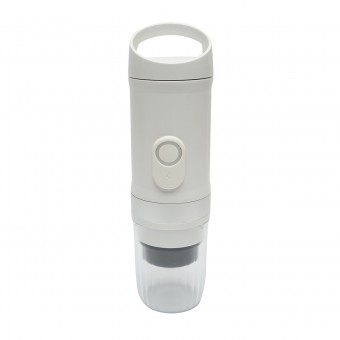 Aparat de cafea portabil 12V/100W, baterie litiu 9600 mAh, presiune 20 bar, rezervor apa 60-80ml, ceasca 300ml, capsule Nespresso, Dolce Gusto, cafea macinata