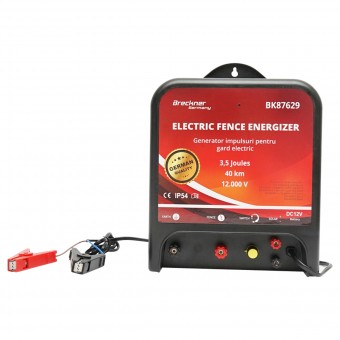 Aparat generator impulsuri AC 12V, 3.5 Joule 40 Km gard electric Breckner Germany