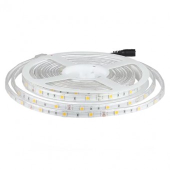 BANDA LED SMD5050 30LED/M 3000K IP65 5M