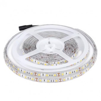 BANDA LED SMD5050 60LED/M 6400K IP65 5M