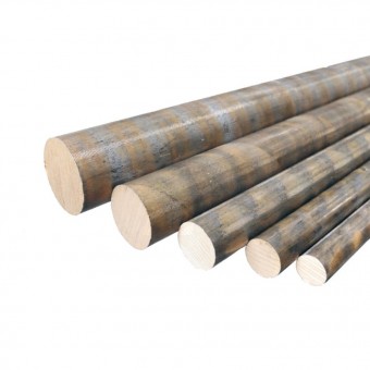 Bara bronz grafitat rotunda D: 50mm, L: 330mm, 6.42 kg