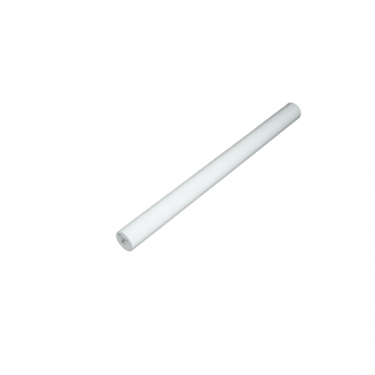 Bara teflon, PTFE, politetrafluoretilena alba 1000x80mm 11.56 Kg