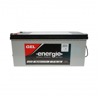 Baterie gel 12V, 220Ah (deep cycle) sistem solar fotovoltaic 20HR CML 200G clasa A 522x240x218mm