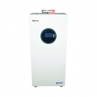 Baterie LiFePO4 16.1kWh, 51.2V, 314Ah cu BMS, deep cycle, display LCD, conexiune in paralel 800x380x250mm IP54 Bourget
