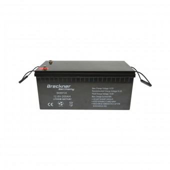 Baterie litiu Li-ion 12.8V, 200Ah pentru panouri solare 552x238x218mm