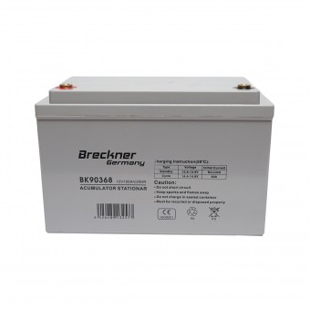 Baterie sistem solar cu gel 12V 100Ah 20HR, 345x182x255mm Breckner Germany