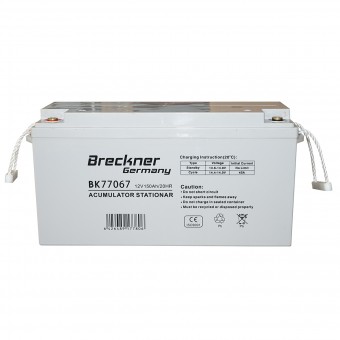 Baterie sistem solar cu gel 12V 150Ah 20HR 495x180x275mm FCDG12-150 Breckner Germany