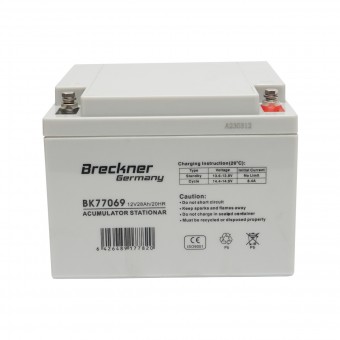 Baterie sistem solar cu gel 12V 28Ah 20HR 175x165x125mm FCD12-28 Breckner Germany