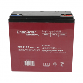 Baterie sistem solar cu gel 12V 28Ah 20HR 183x170x76mm Breckner Germany