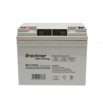 Baterie sistem solar cu gel 12V 35Ah 20HR 196x130x155mm FCD12-35 Breckner Germany