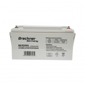 Baterie sistem solar fotovoltaic 12V 65Ah 20HR 365x179x210mm SL12-65 Breckner Germany