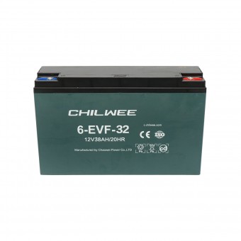 Baterie VRLA cu gel pentru bicicleta electrica 6-EVF-32, 12V, 38Ah-20HR CHILWEE