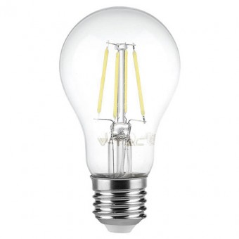 BEC E27 A60 CU FILAMENT LED 6W 4000K ALB NEUTRU