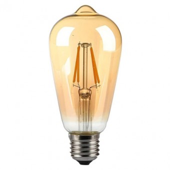 BEC LED ST64 E27 4W CU FILAMENT 2200K MODEL EDISON