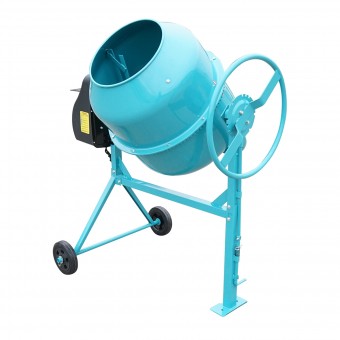 Betoniera 800W, volum cuva 200L, pinion si coroana din fonta 58 Kg