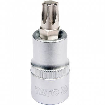 Bit Torx T50 cu adaptor Yato YT-04316, 1/2, 55mm, Cr-V