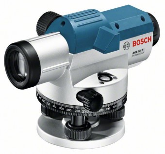 Bosch GOL 26 G Nivela optica, factor marire 26x, precizie 1.6 mm/30 m - 3165140562652