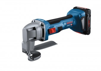 Bosch GSC 18V-16 E Foarfeca pentru tabla + 2 acumulatori ProCore Li-Ion 18V + incarcator 4Ah + L-Boxx - 4059952646831