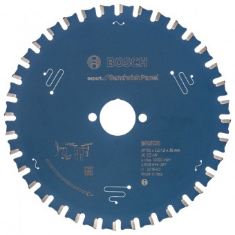 Bosch Panza ferastrau circular Expert for Sandwich Panel, 2x30x190mm, 36T - 3165140881074