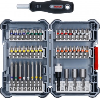 Bosch Set 45 piese Extra Hard mixt cu chei tubulare - 4059952602158