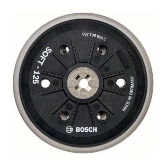 Bosch Taler moale pentru GET 55-125, 125mm, 6 orificii - 3165140800976