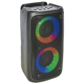 BOXA PORTABILA 2X3/8CM 100W BT/FM/USB/MSD