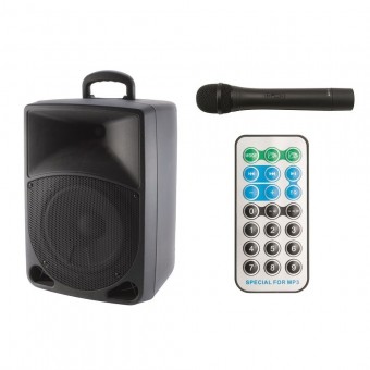 Boxa portabila activa Sal PBA 20A, bluetooth, FM, USB/SD/SDHC/MMC, HI-FI, Karaoke