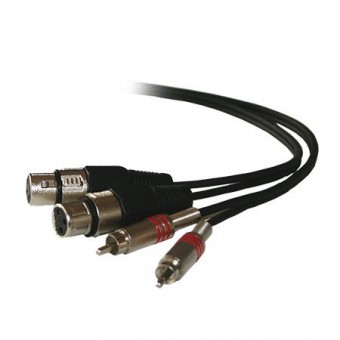 CABLU 2RCA TATA/2XLR MAMA 5M