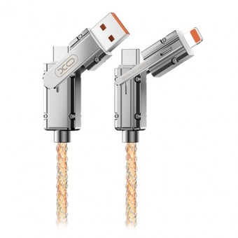 CABLU 3IN1 USB-C/LIGHTING /USB 60W 1M