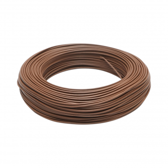 Cablu electric cupru 1.5mm maro MYF H07V-K, izolatie PVC 450/750V 100m/rola