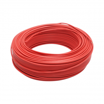 Cablu electric cupru 2.5mm rosu MYF H07V-K, izolatie PVC 450/750V 100m/rola