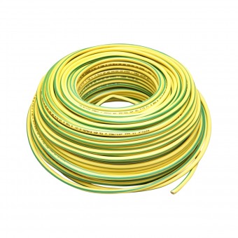 Cablu impamantare din cupru, 25m pentru panouri solare MYF 1x16mm, 450/750V verde galben