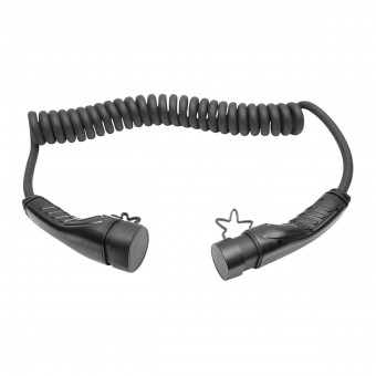 Cablu incarcare 230V, 5M, Type 2, pentru masini electrice 7KW, 32A, monofazic, IP55