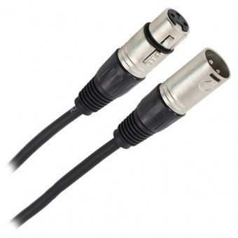 CABLU XLR MAMA - XLR TATA STEREO 0.6M