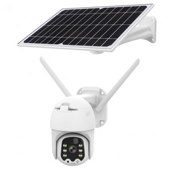 Camera 4g 2 mpx connect c100 solar tuya k&m