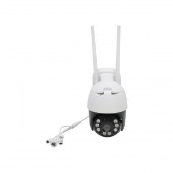 Camera de supraveghere PTZ 3MP, WIFI interior/exterior, rezistenta la apa, senzor miscare, rotativa, HD 220V, Sricam CM30-35H-20HS300