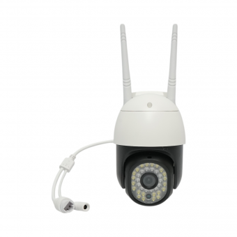 Camera de supraveghere smart P2P WIFI & 4G 3MP, senzor miscare, detectie umana, night vision, PTZ rotativa 355 grade, aplicatie V380 Pro