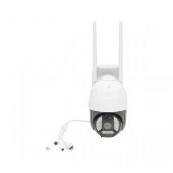 Camera de supraveghere WIFI interior/exterior 2MP, rezistenta la apa, senzor miscare, rotativa, HD, 220V Sricam CF26-54H-LV200